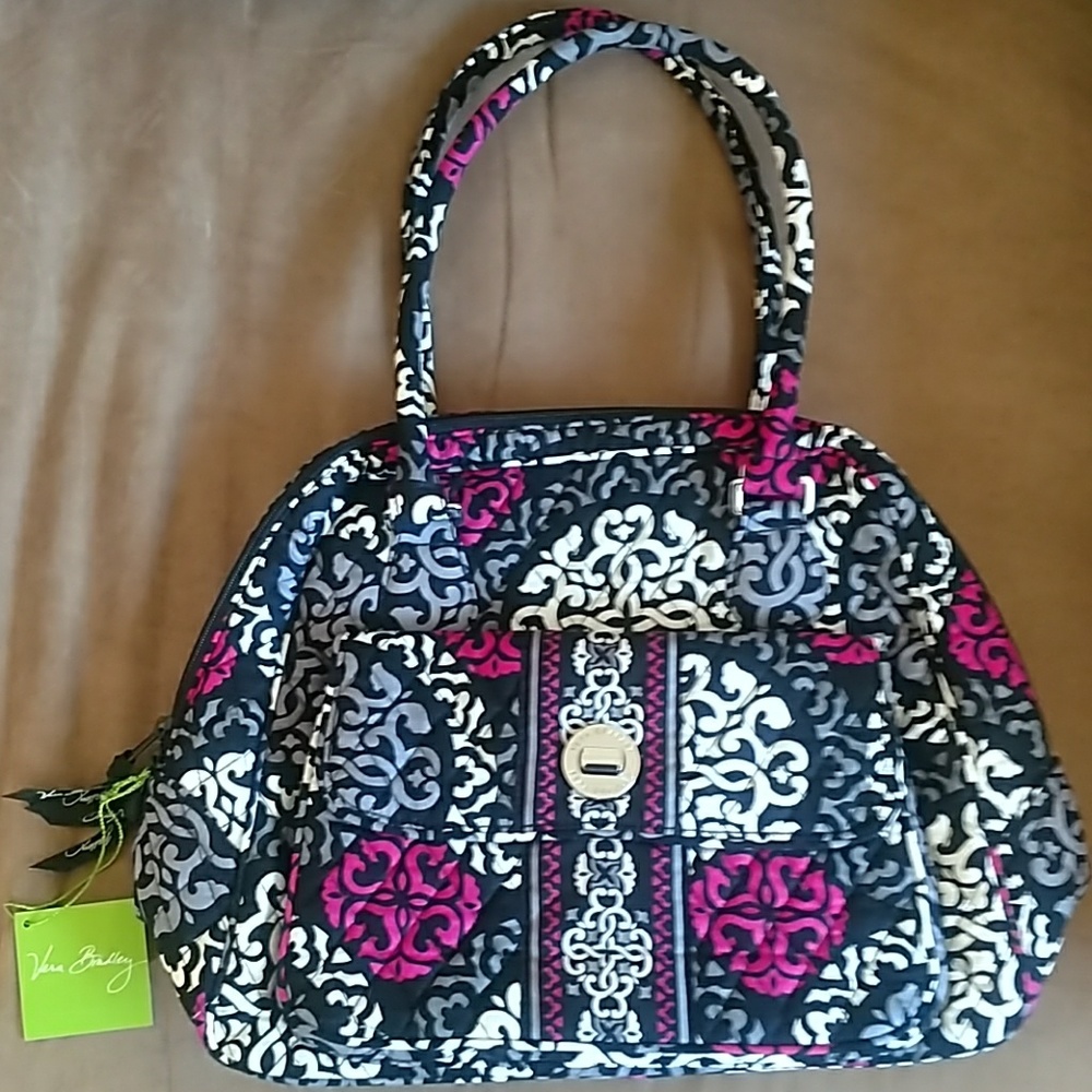Vera Bradley Turn Lock Satchel
